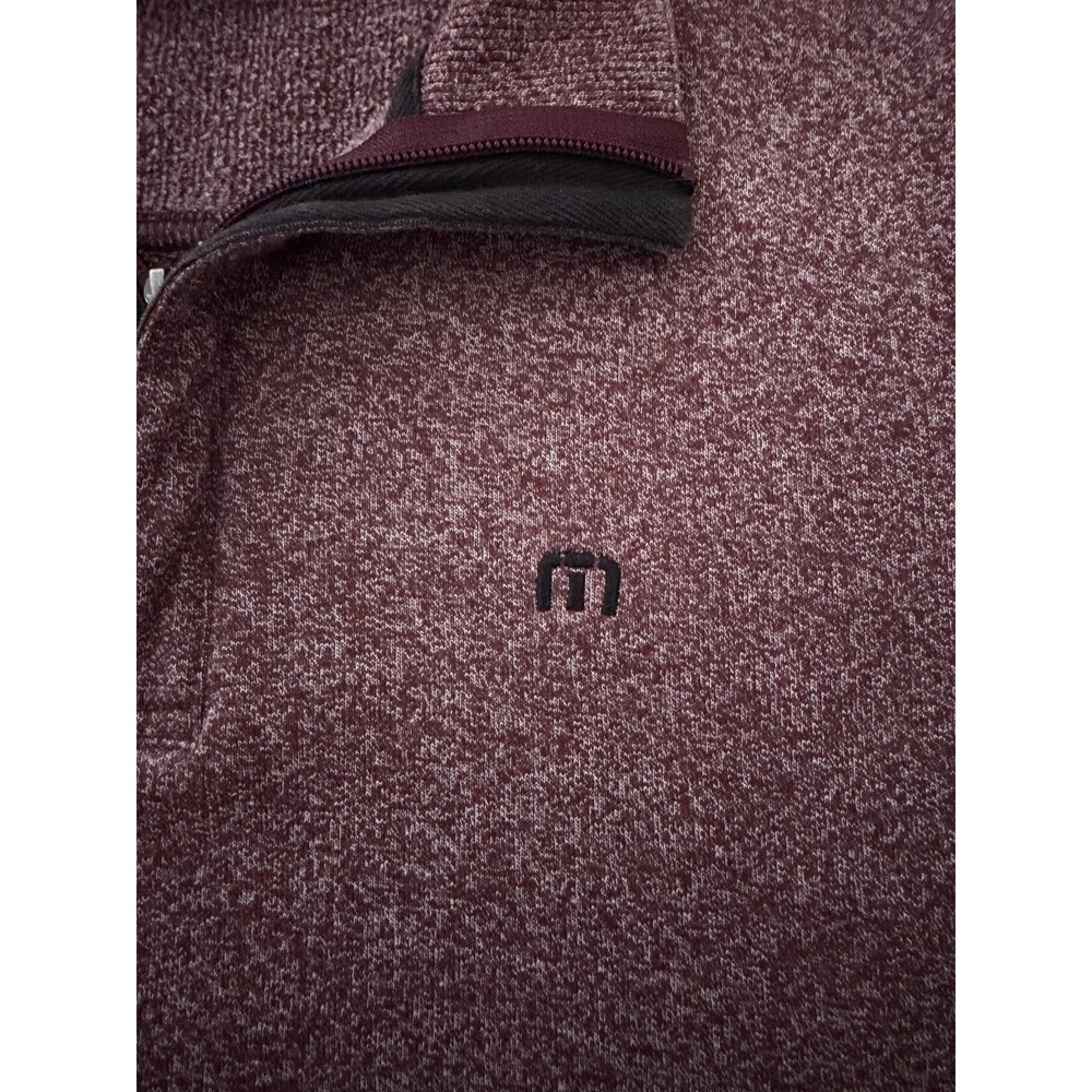 Travis Mathew Mens Long Sleeve Hideaway 1/4 Zip Golf Fleece Pullover Size Small - Picture 4 of 10